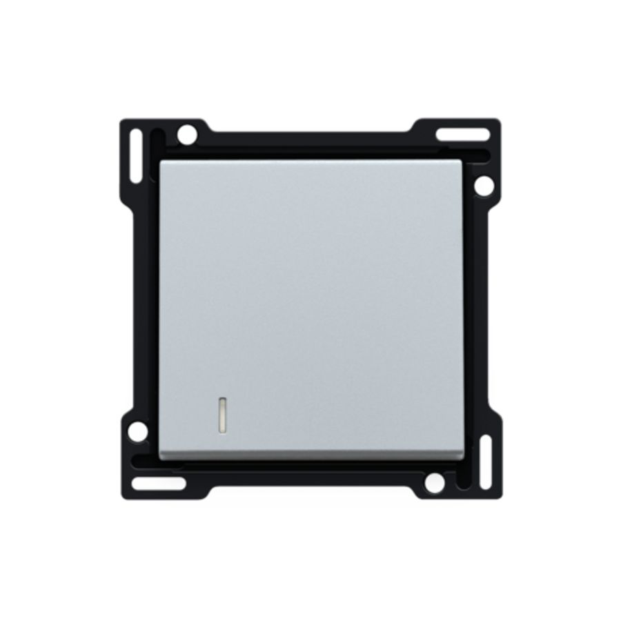 Afwerkingsset lens enkelvoudige schakelaar/knop sterling