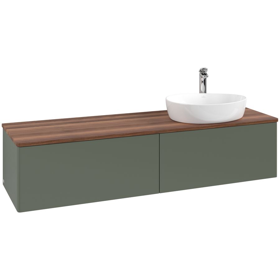 Wastafelonderkast Antao 1600x360x500mm L.Green Matt Lacquer K38052HL