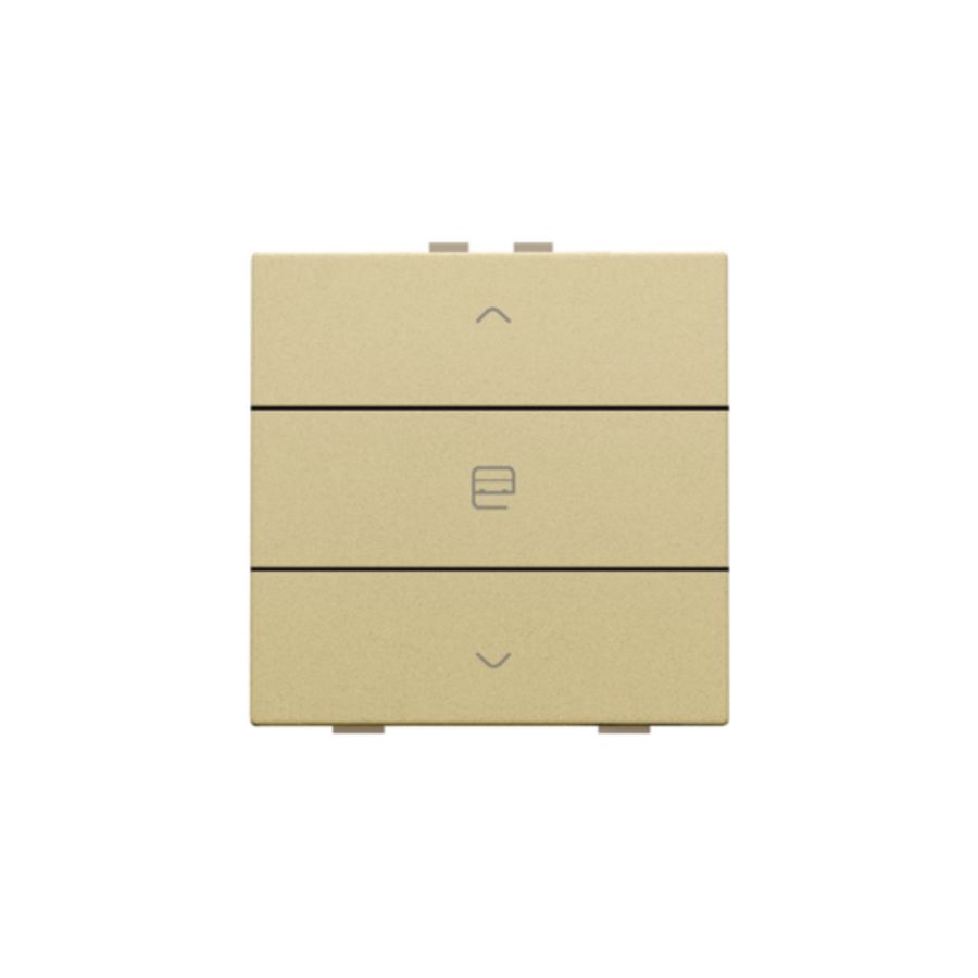 Enkelv. motorbediening Home Control gold coated
