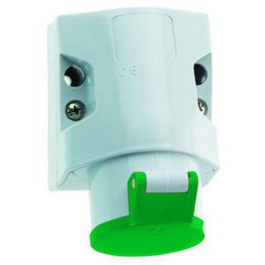 Wandcontactdoos 4h 16A 3P 50V IP44 80x70