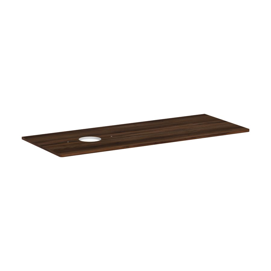 Console 1360x550mm m uitsp. L Waskom zonder kraangat Xelu Q