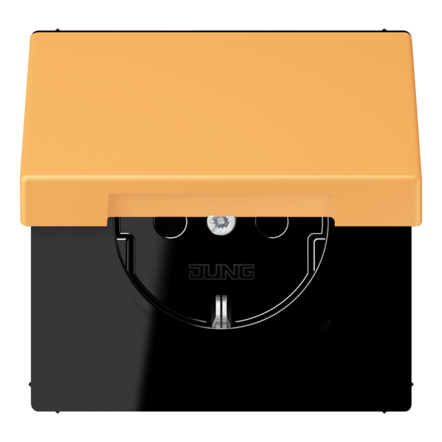 Wandcontactdoos R/A klapdeksel slagvast S+ LC4320L