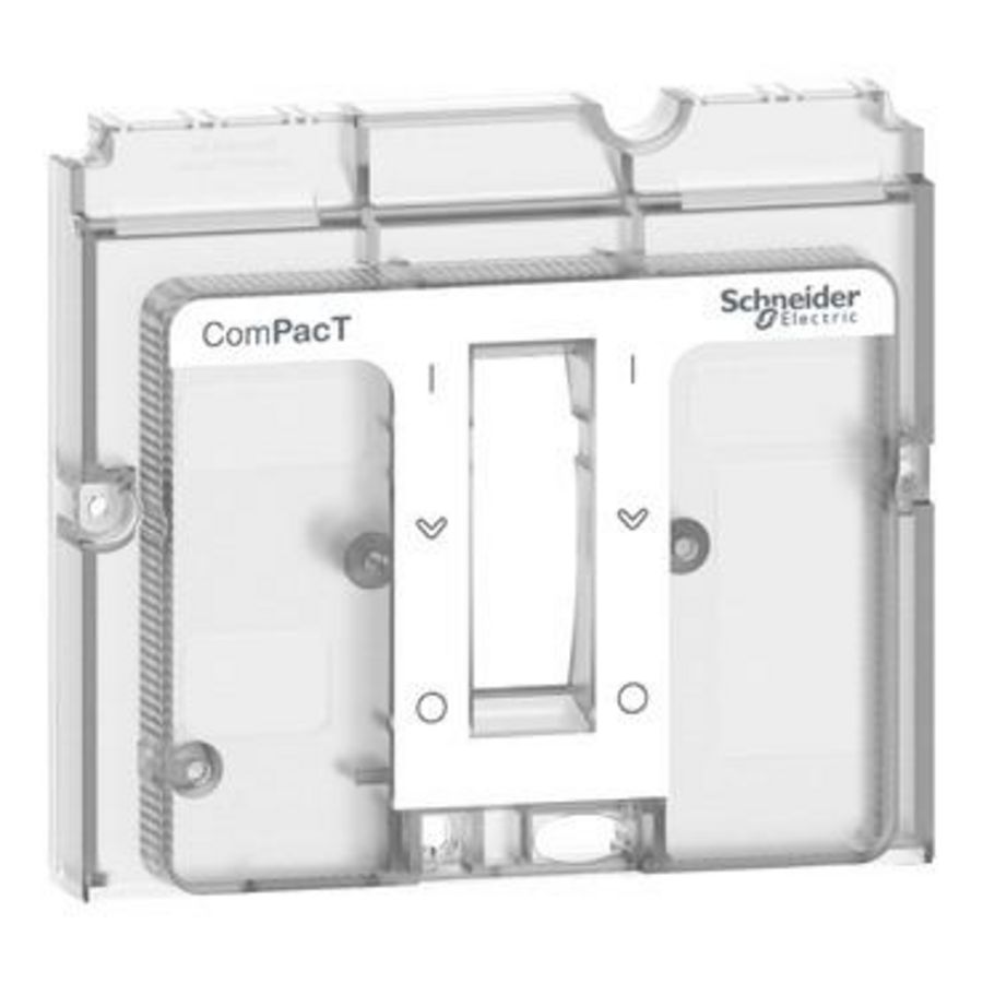 Front cover DC circuit breaker ComPacT NSX 100-250
