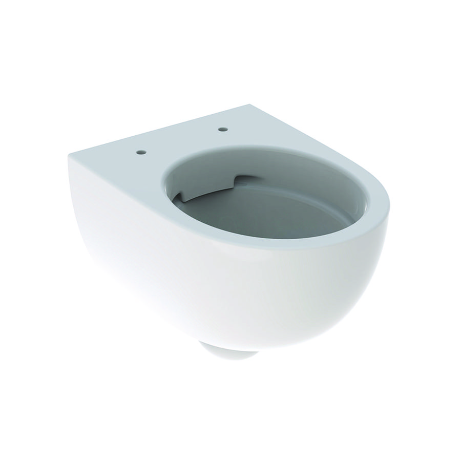 Renova wandcloset compact 490mm Rimfree wit Keratect EFF3 bevestiging (excl. zitting)