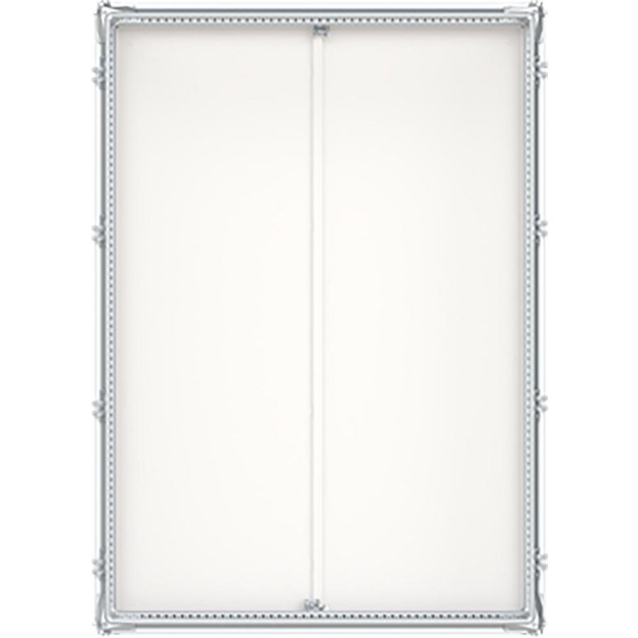 Kast alleen met achterwand 5PW/12GU/D4 RAL7035