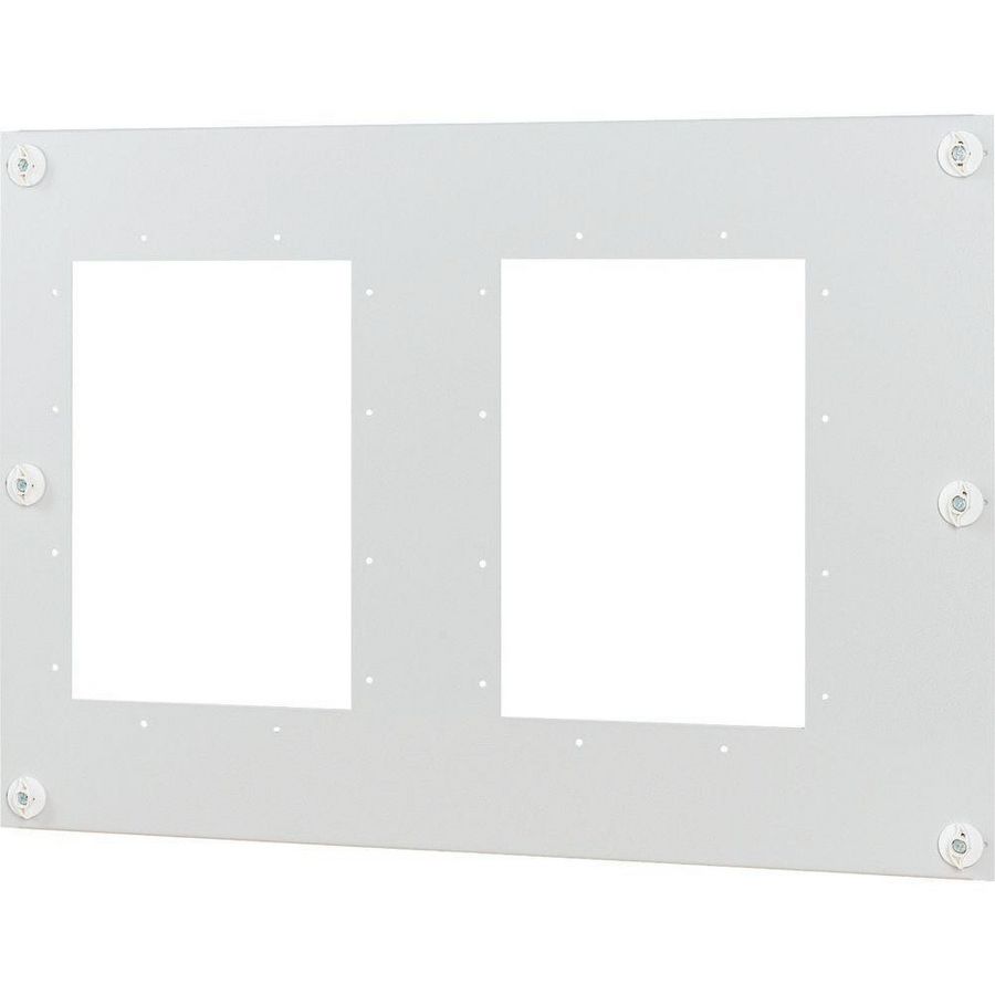 XE-XP Frontplaat 2xIZMX16 uitrijdbaar HxB=500x800mm