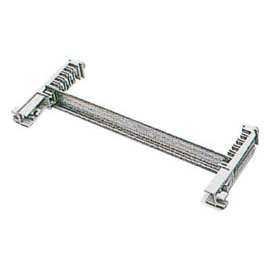 Installatiekast VMS DIN-profiel + steunen ZIJDE 600