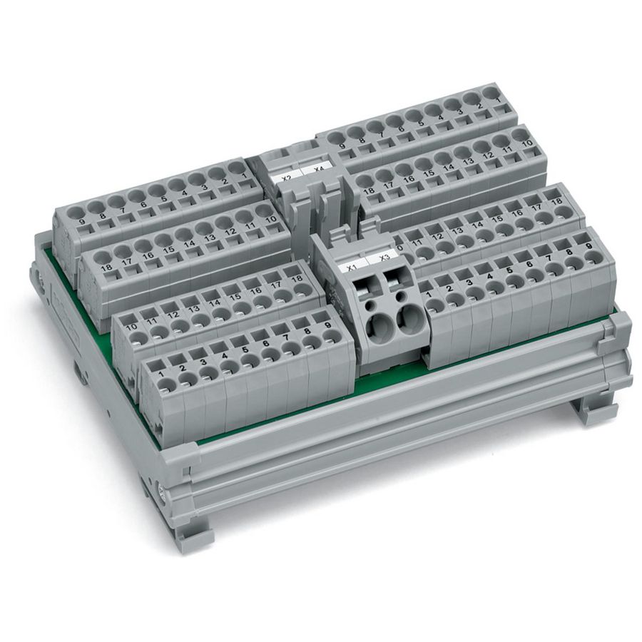 Potentiaalverdeelmodule 4 potentialen 19 klemposities288-837