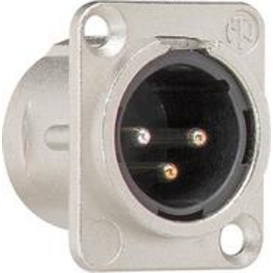 XLR C-serie flensconn. 3-p Accessoires