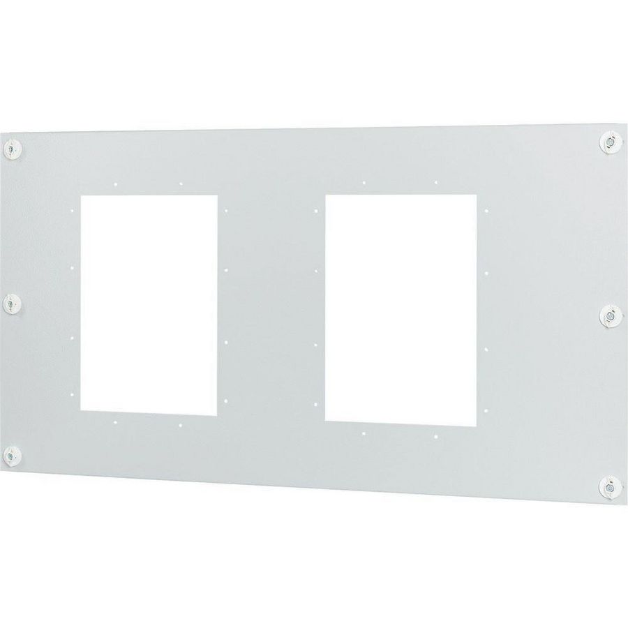 XE-XP Frontplaat 2xIZMX16 uitrijdbaar HxB=500x1000mm
