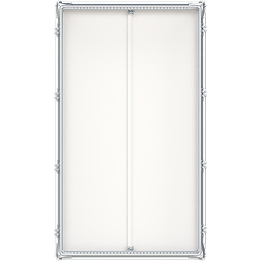 Kast alleen met achterwand 4PW/12GU/D4 RAL7035