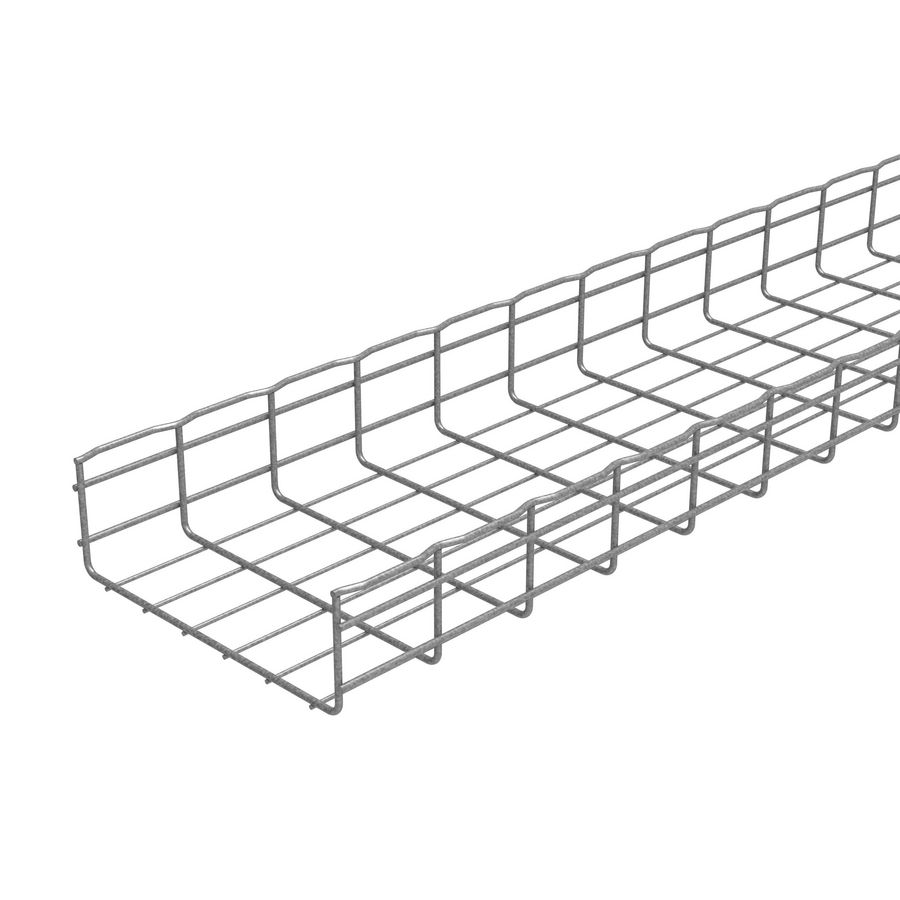 Lengte a 3m. Draadgoot CF105 B300 ZnAl
