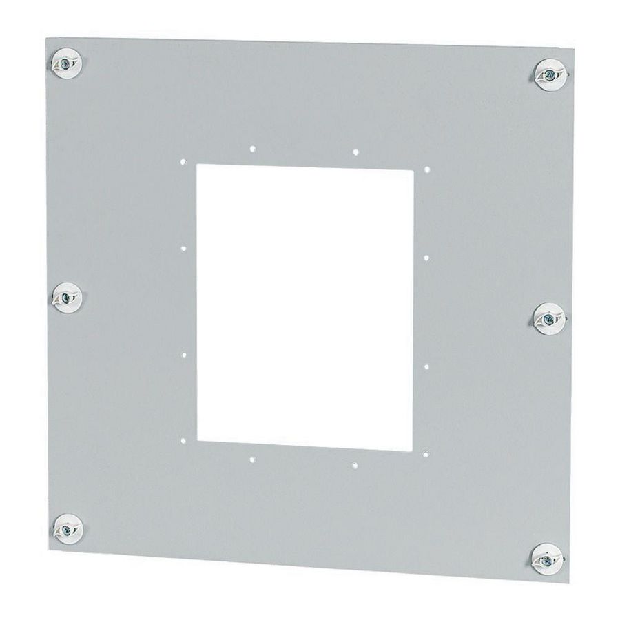 XE-XP Frontplaat IZMX16 vast HxB=500x600mm