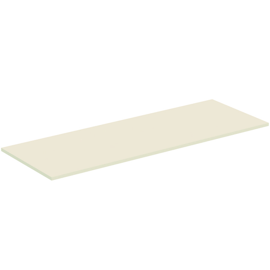 Afdekblad hout I.LIFE-B zonder uitsnijding 1404x505x18mm mat zandbeige
