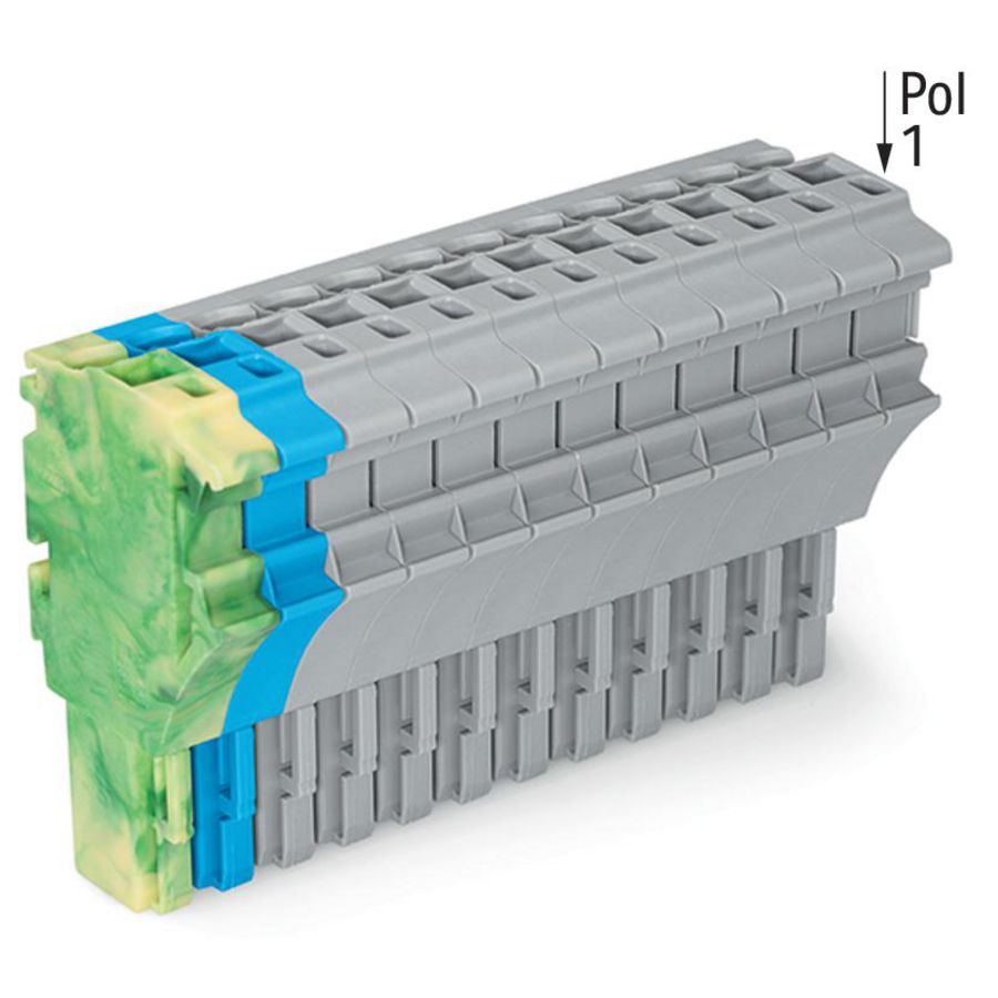 1-draads FE steker 4mm² ij 2022-115/000-039 VVE=25