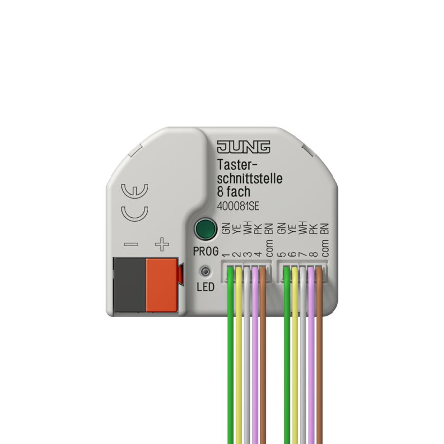 Taster interface 8-voudig Secure KNX