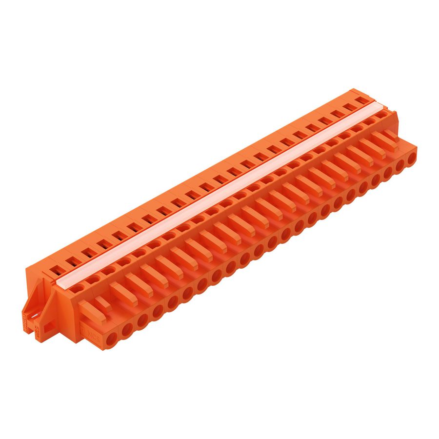 1-draads FE steker 2,5 mm² oranje 231-323/027-000 VVE=10