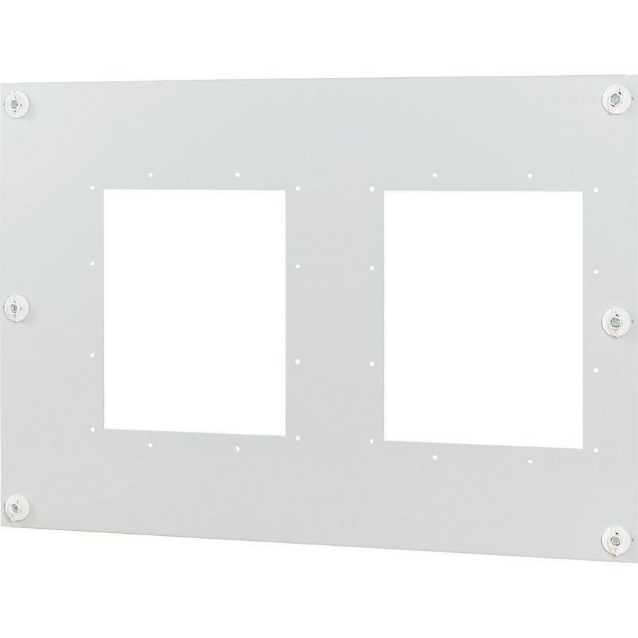 XE-XP Frontplaat 2xIZMX16 vast HxB=500x800mm