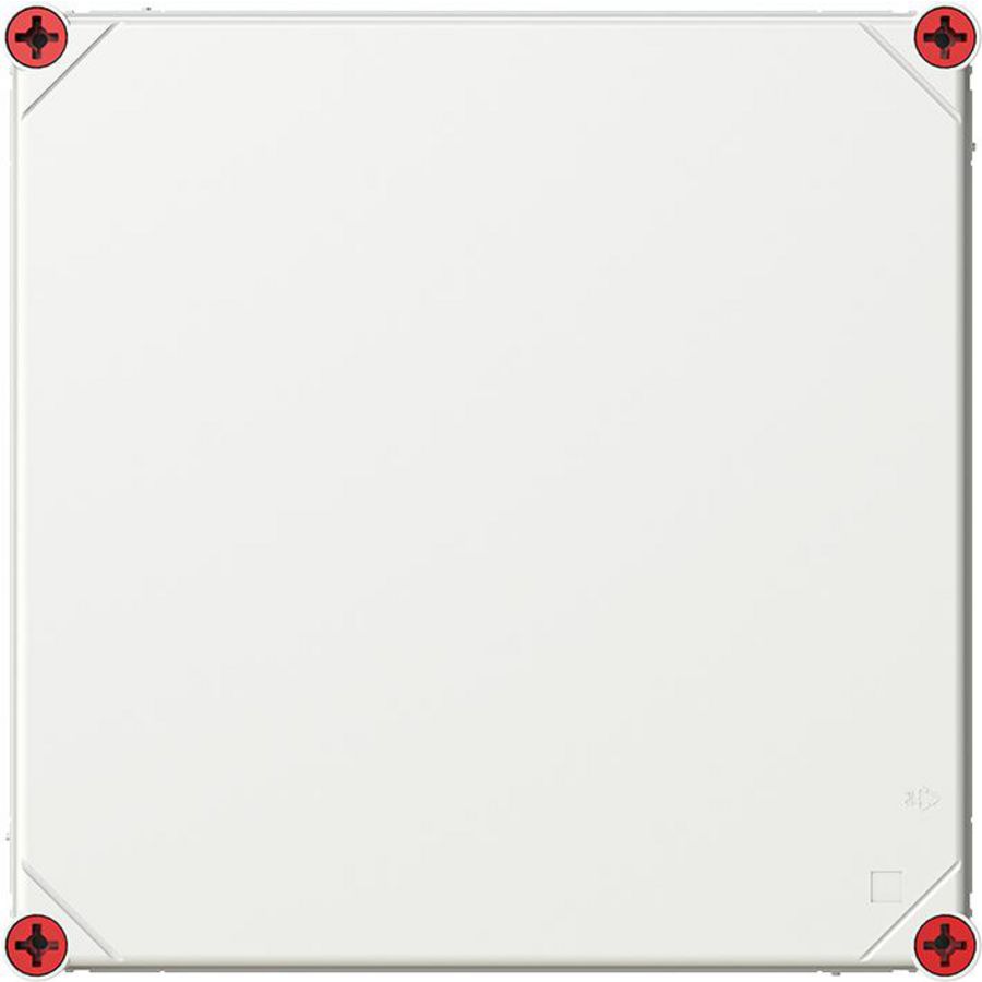 Installatiekast VMS 33 lege kast met grijs deksel