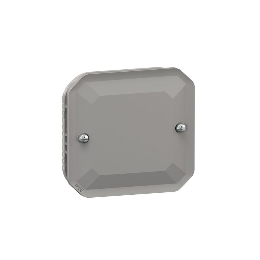 Blindplaat IP55 IK08 grs Plexo