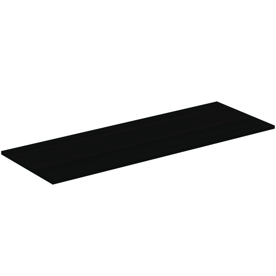 Afdekblad hout I.LIFE-B zonder uitsnijding 1404x505x18mm coffee donker eik