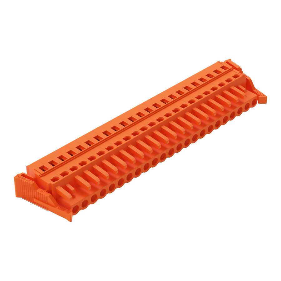 1-draads FE steker 2,5 mm² oranje 231-323/037-000 VVE=10