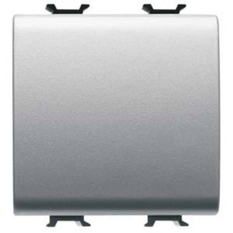 DRUKKNOP 1P 250 Vac-NO 16 A-NEUTRAAL-2 MODULE-TITANI VVE=6