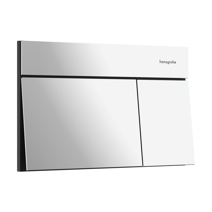 Drukplaat iFrame Element E dual flush chroom