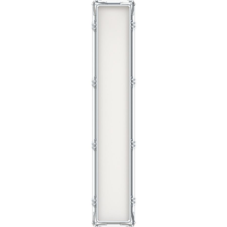 Kast alleen met achterwand 1PW/12GU/D4 RAL7035