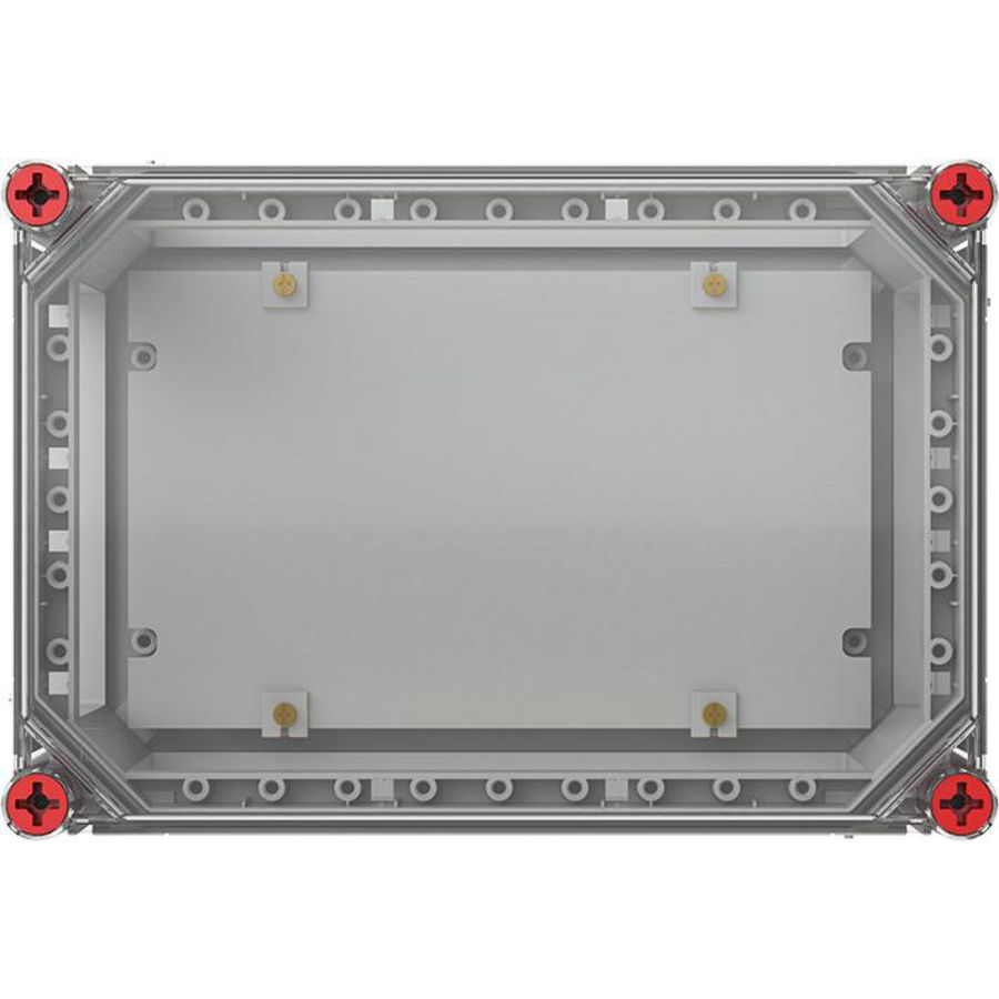 Installatiekast VMS 32 grondplaat transparant deksel