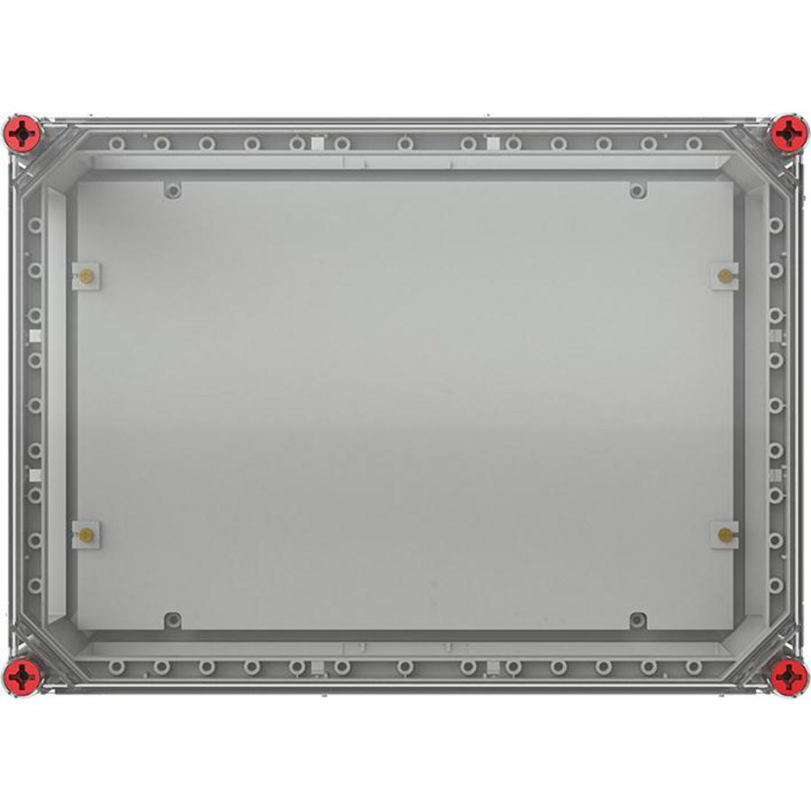 Installatiekast VMS 43 grondplaat transparant deksel