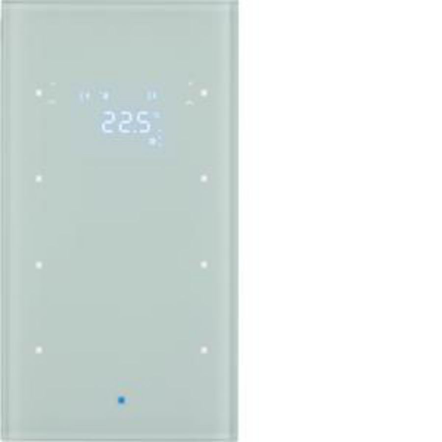 Tastsensor KNX-touch met therm. 3-v berker TS Sensor glas