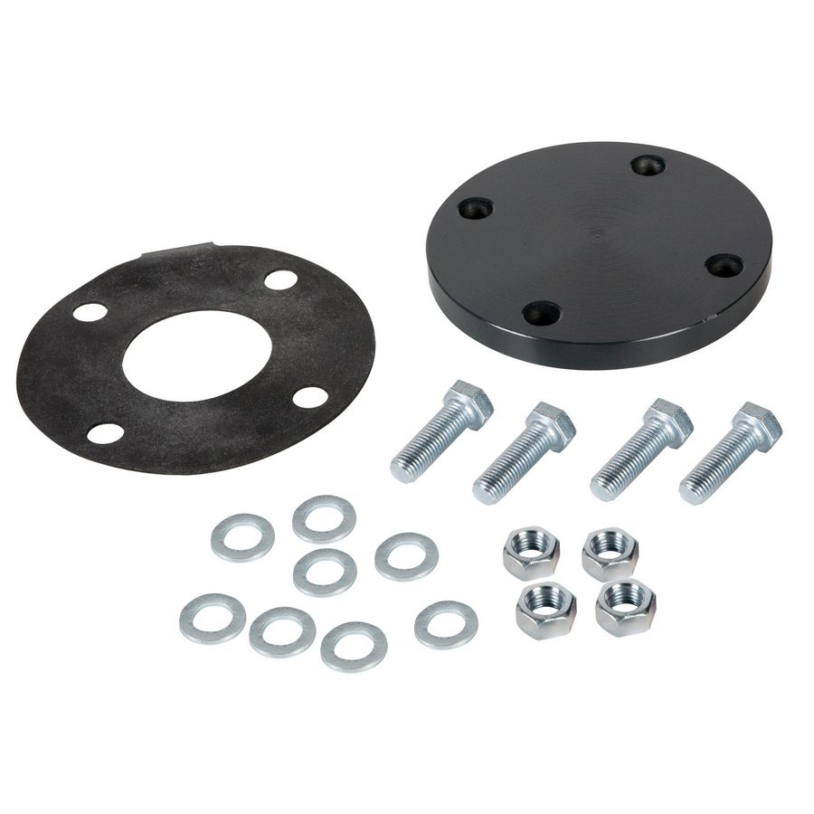 Blindflens DN65 gas PN16, incl. pakking, bouten, moeren