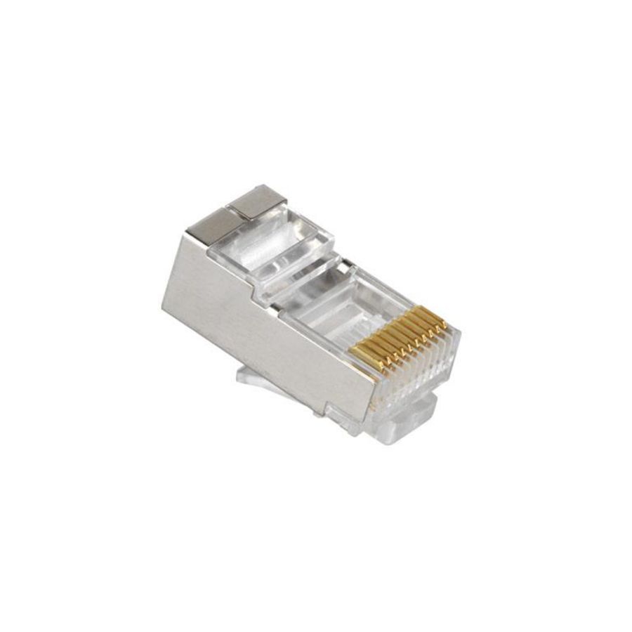 RJ45 connector rond/soepel FTP