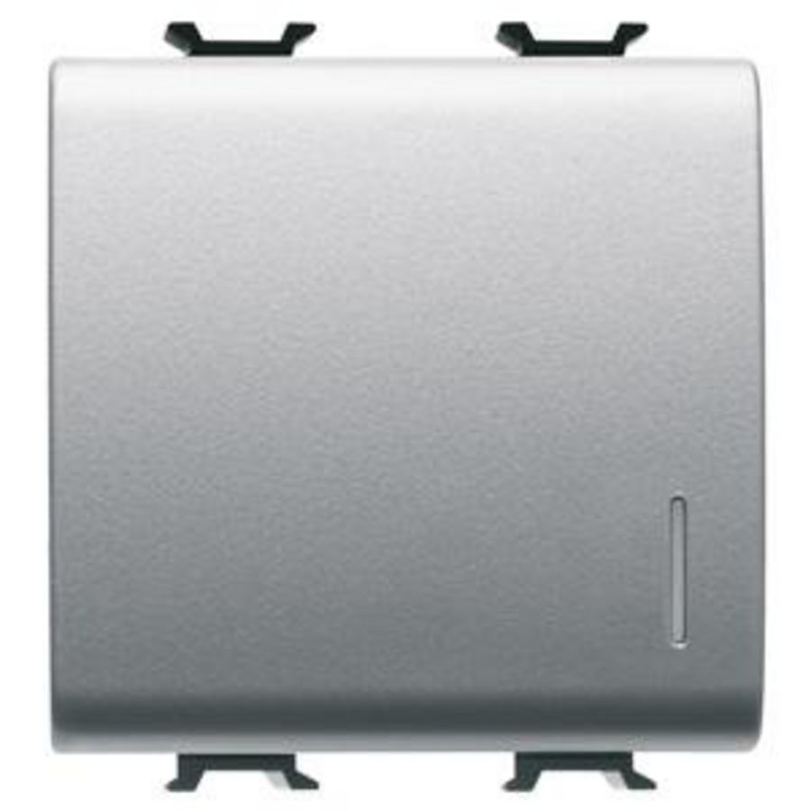 DRUKKNOP 1P 250 Vac-NO 16 A VERLICHTBAAR+AFSCHERMING VVE=6