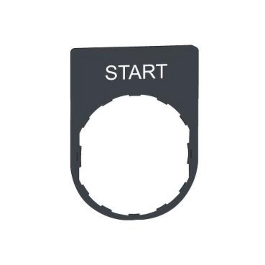 legend plate with start marking VVE=10