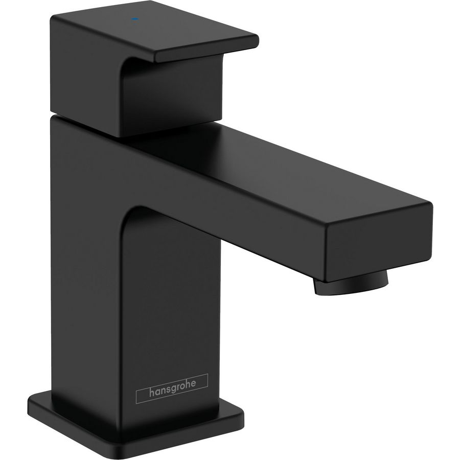 Vernis Shape fonteinkraan sprong 92mm mat zwart met aansluitslang 3/8"