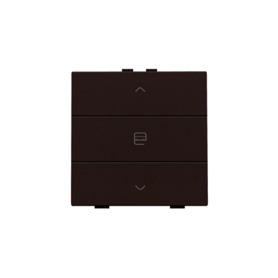 Enkelv. motorbediening Home Control dark brown