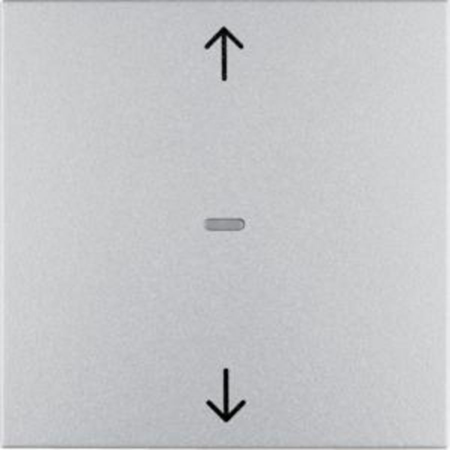 Knop-opzetmodule KNX-RF jaloeziebediening berker B.7 alulook mat