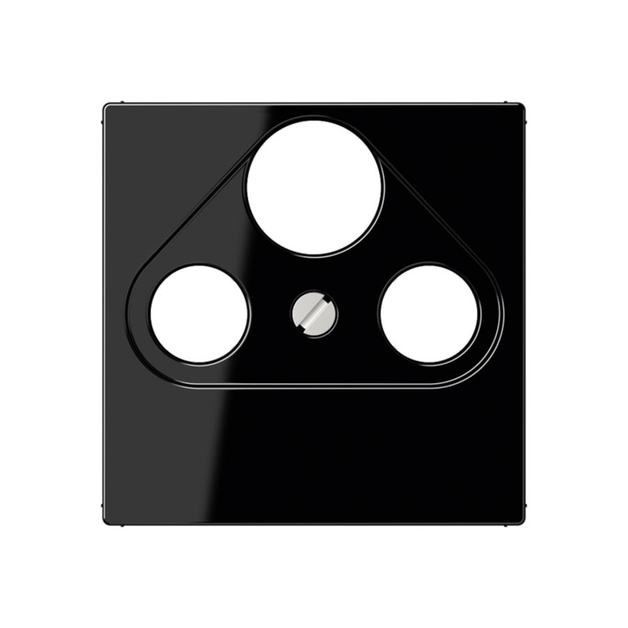 Afdekking A500 zwart slagvast voor SAT-TV