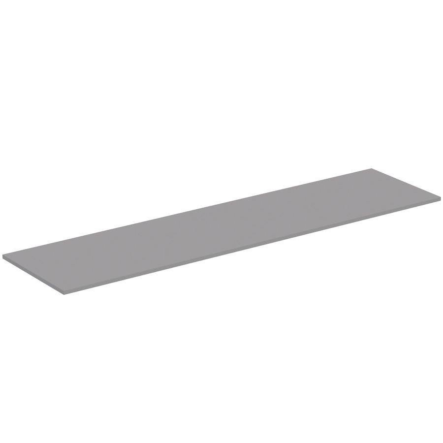 Afdekblad hout I.LIFE-B zonder uitsnijding 2004x505x18mm mat grijs