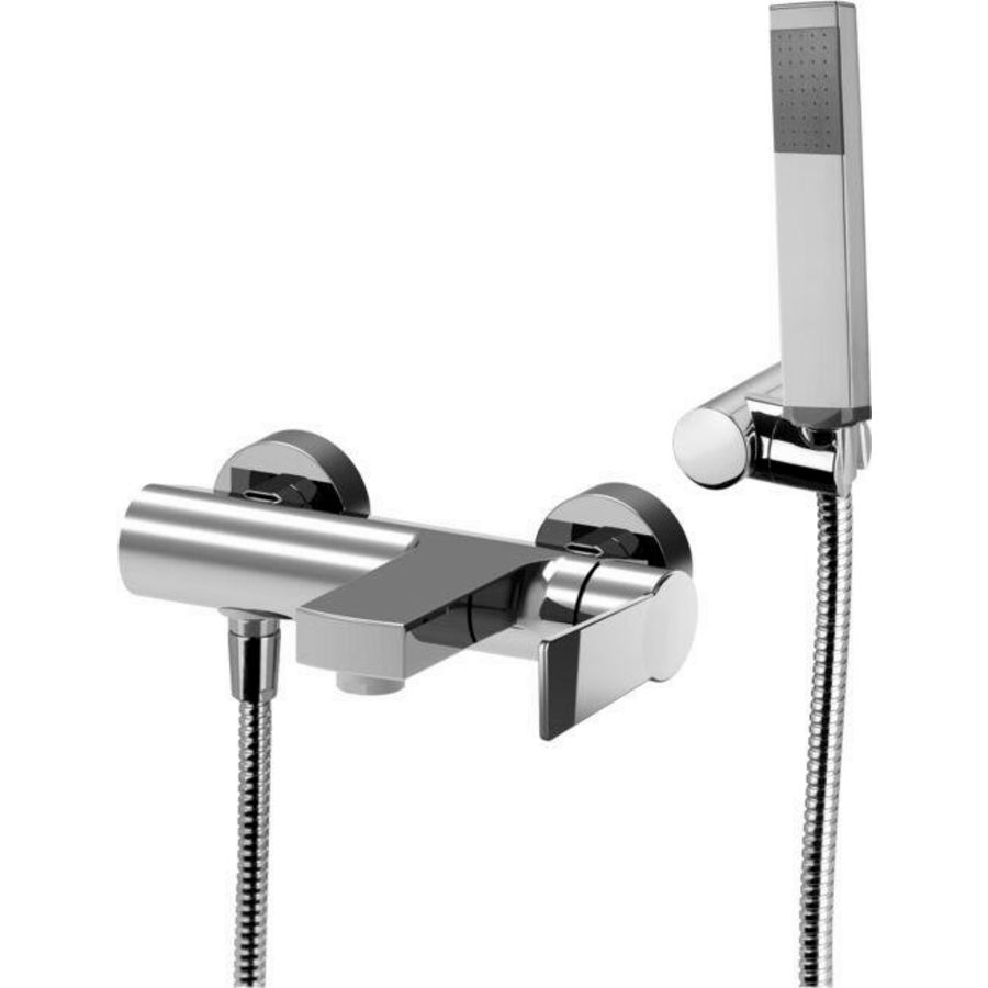 Bad/douche TANGO opbouw mengkraan+niet-regelbare doucheset TA026CR chroom