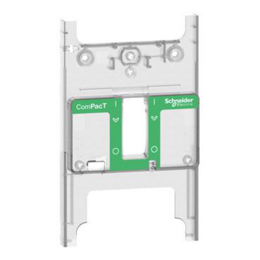 Front cover circuit breaker and switch ComPacT NSXm