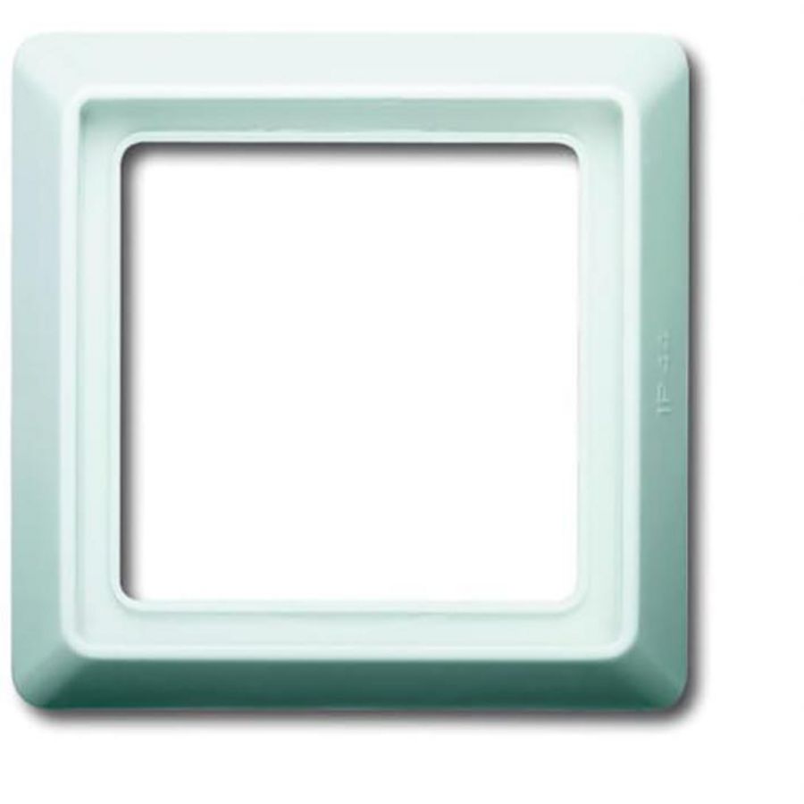 Afdekraam 1-voudig IP44 A-w creme wit