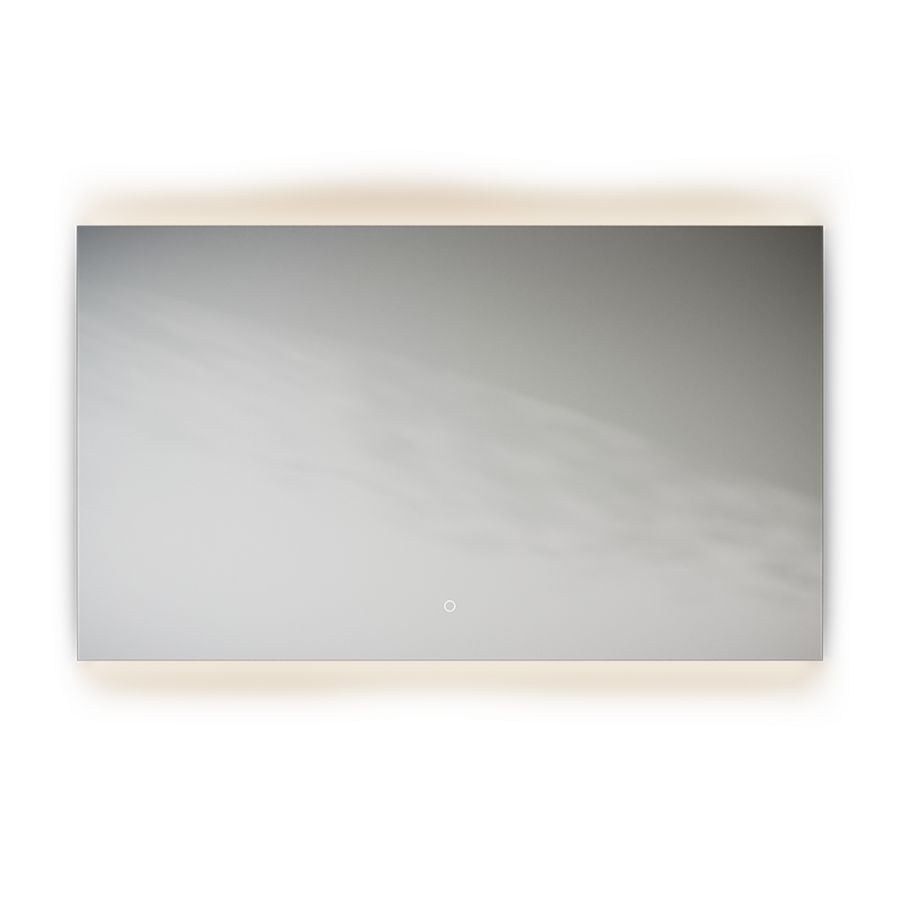 Spiegel A-Line indirecte led-verlichting dimbaar 3000K tip-touch knop 1000x700mm