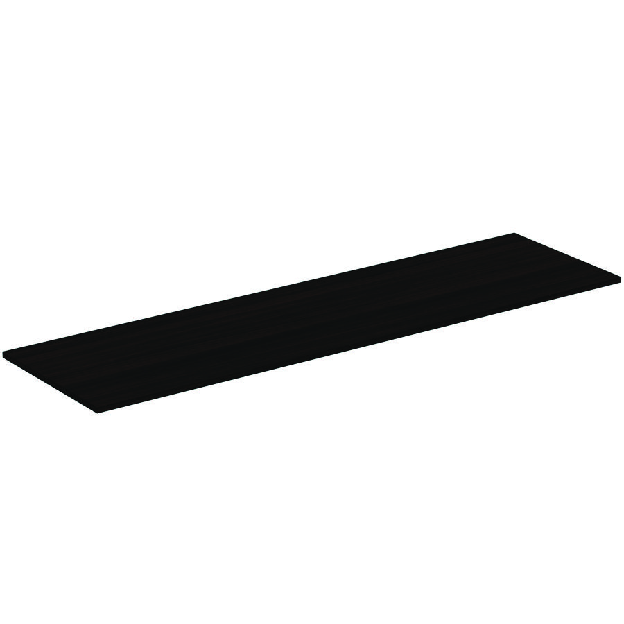 Afdekblad hout I.LIFE-B zonder uitsnijding 1804x505x18mm coffee donker eik