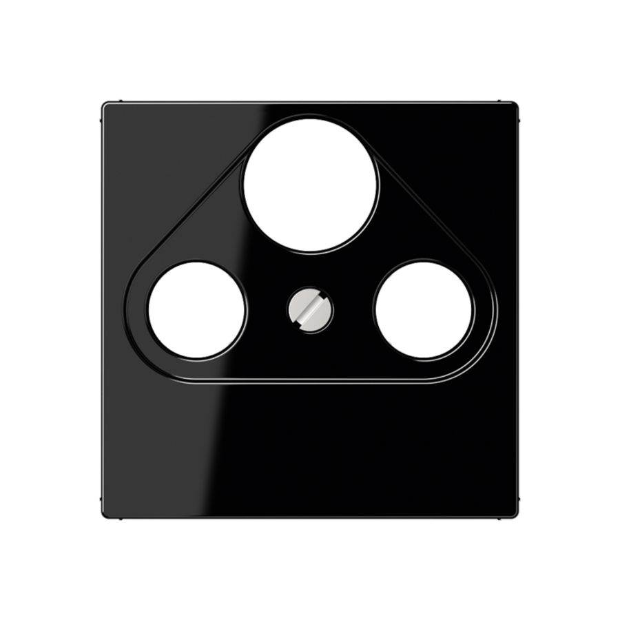 Afdekking A500 zwart voor SAT-TV