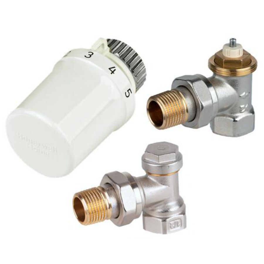 Radiatorset DN15 Haaks: T3019W0 + V2000ESX15+ V2420E0015