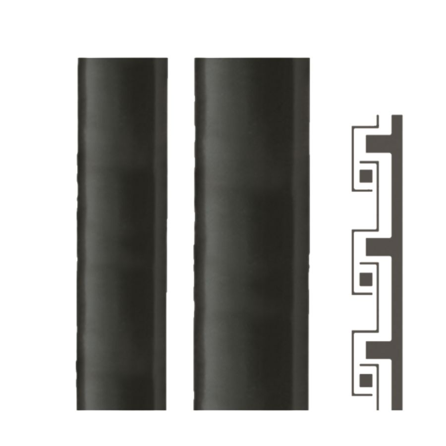 Rol a 25m. Beschermslang verzinkt PVC mantel 35,5x42mm IP68