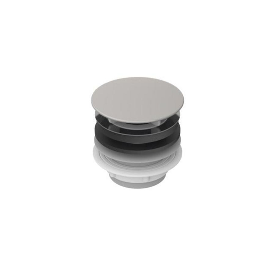 Afvoerplug 11/4" geglazuurd Silver